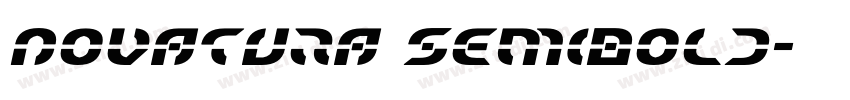 Novatura SemiBold字体转换